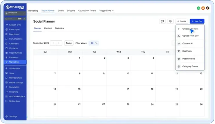 Content Marketing Hub